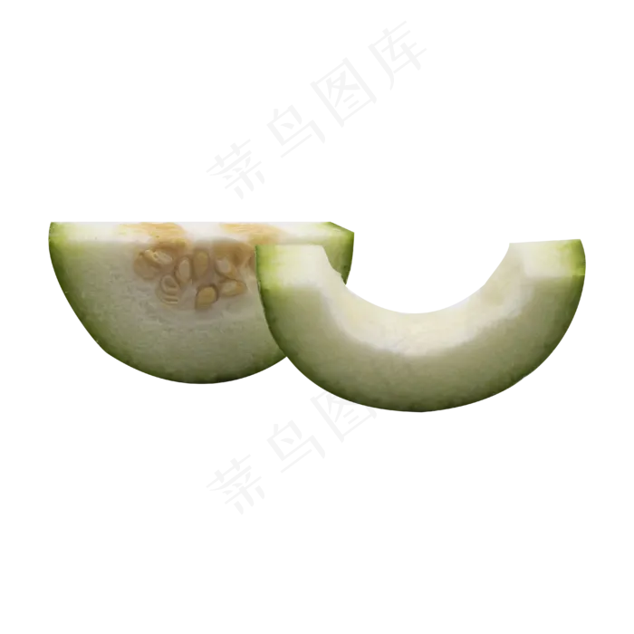 绿色蔬菜冬瓜(2000X2000(DPI:300))