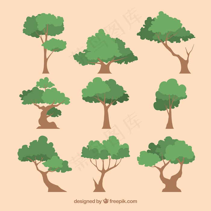 二维样式的树集合