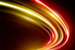 金色和红色速度霓虹灯背景