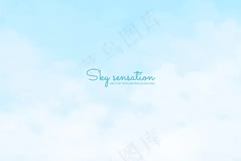 柔和颜色和手绘风格的天空背景 柔和颜色和手绘风格的天空背景