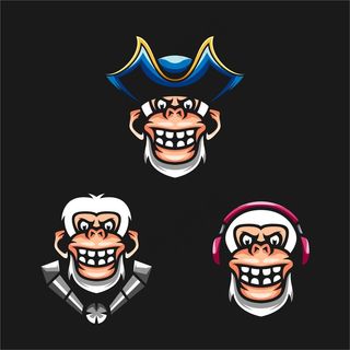 雪人头束吉祥物