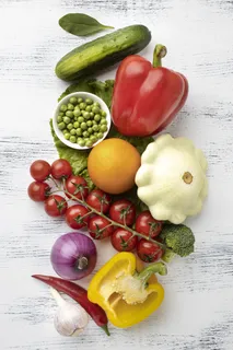 蔬菜顶视图布置 蔬菜顶视图布置