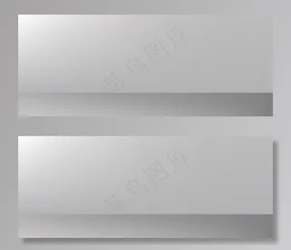 灰色或白色墙壁和地板渐变背景