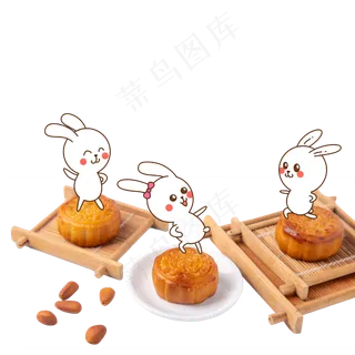 中秋节玉兔月饼