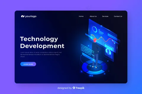 技术开发概念登录页