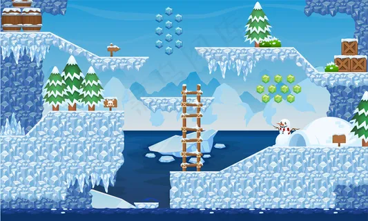 北极游戏tileset 北极游戏tileset
