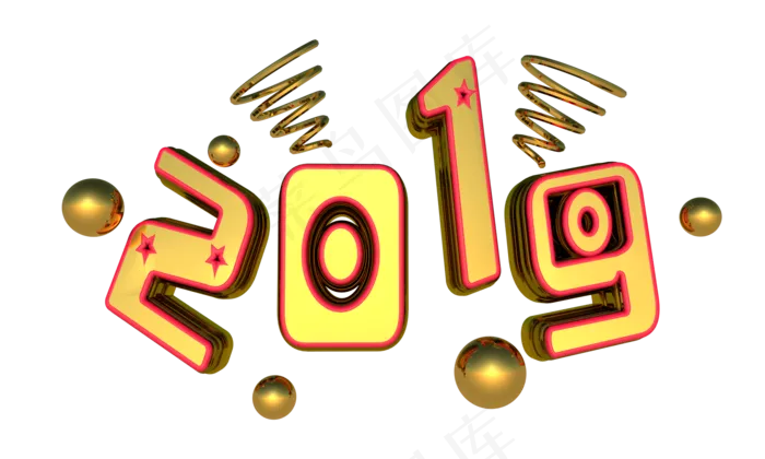 20193D字体设计(2000X1200(DPI:149))psd模版下载