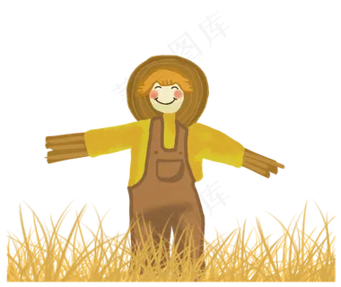 稻草人秋分立秋24节气