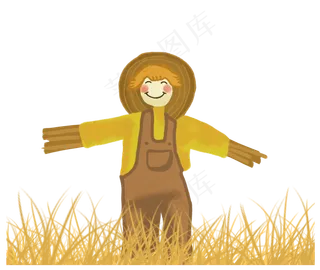 稻草人秋分立秋24节气