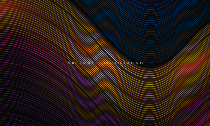 抽象紫色波浪背景现代登陆页面概念向量