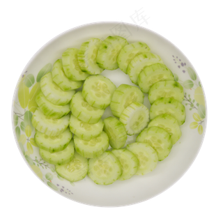 黄瓜片蔬菜小吃
