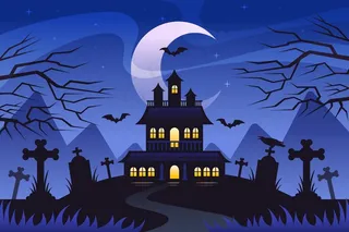 平面设计万圣节壁纸