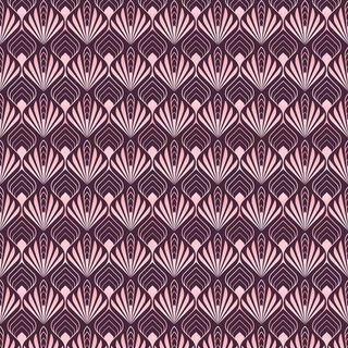 抽象棕榈形状的玫瑰金装饰艺术图案