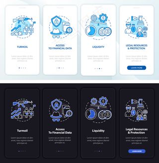 带概念的全球股票发行入职手机app移动应用程序app页面屏幕