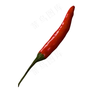 红色创意辣椒食物元素