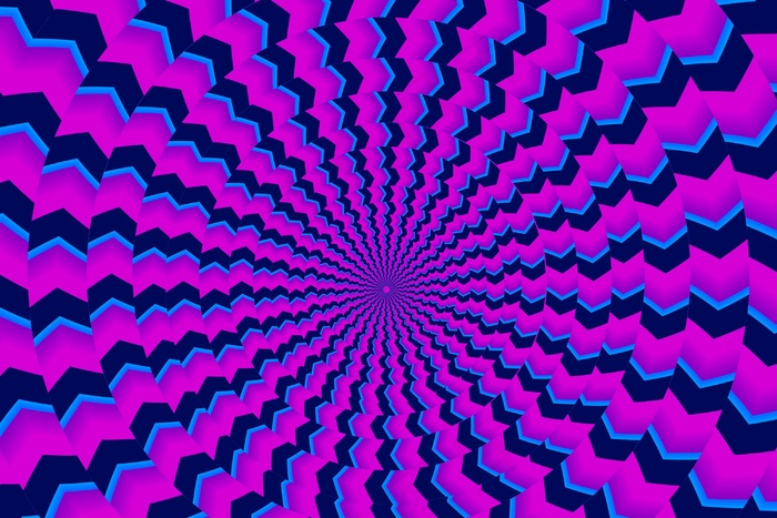 迷幻性视错觉背景eps,ai矢量模版下载