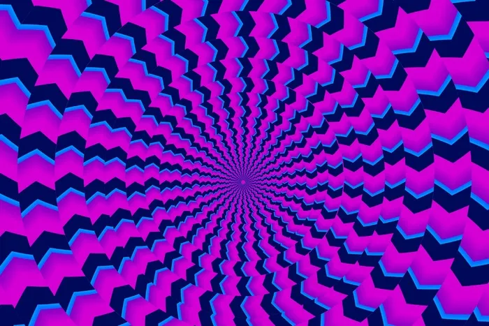 迷幻性视错觉背景eps,ai矢量模版下载