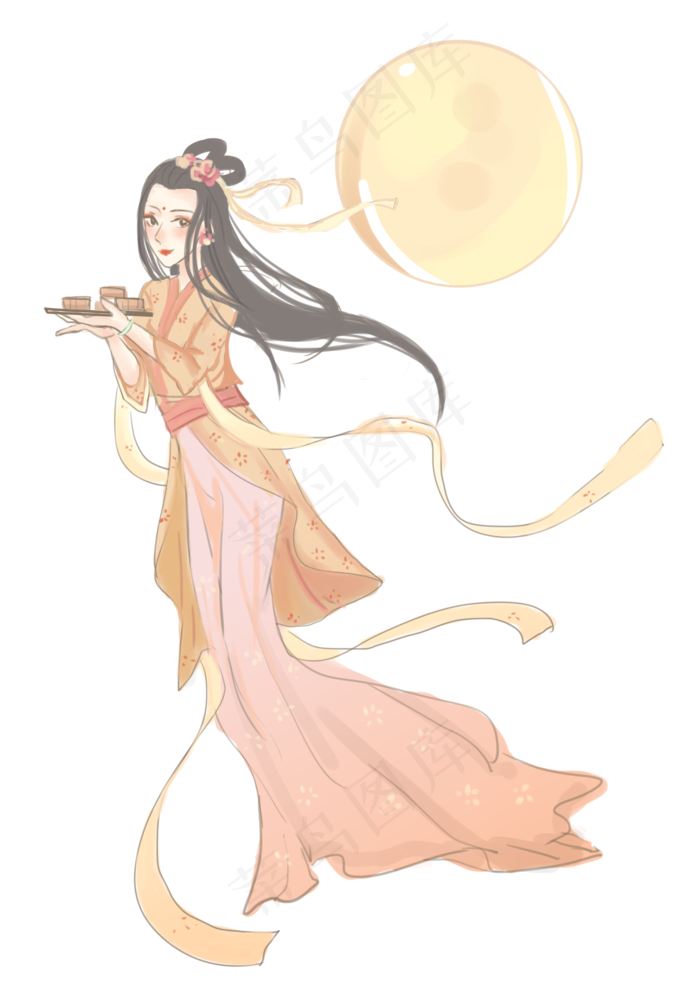 嫦娥(2150X3035(DPI:299))psd模版下载