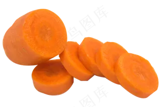 切片蔬菜胡萝卜