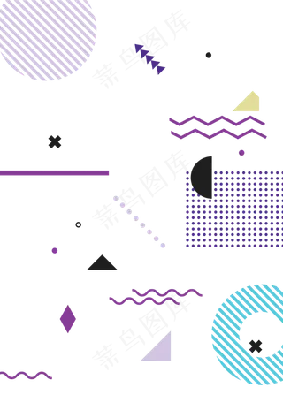 圆点矢量几何装饰