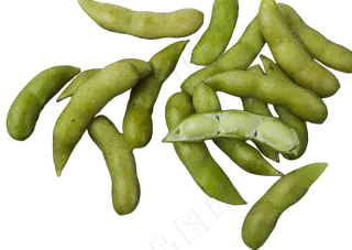 诱人美味物的豌豆