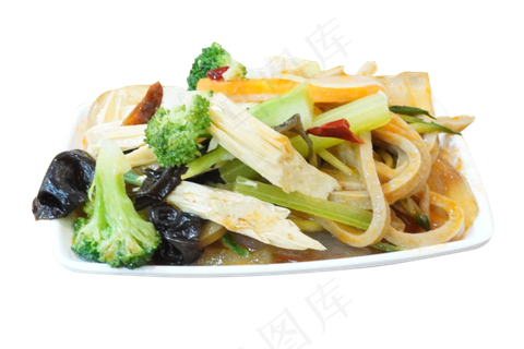 西蓝花木耳蔬菜