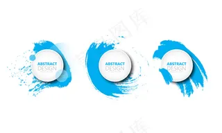 抽象横幅banner圆