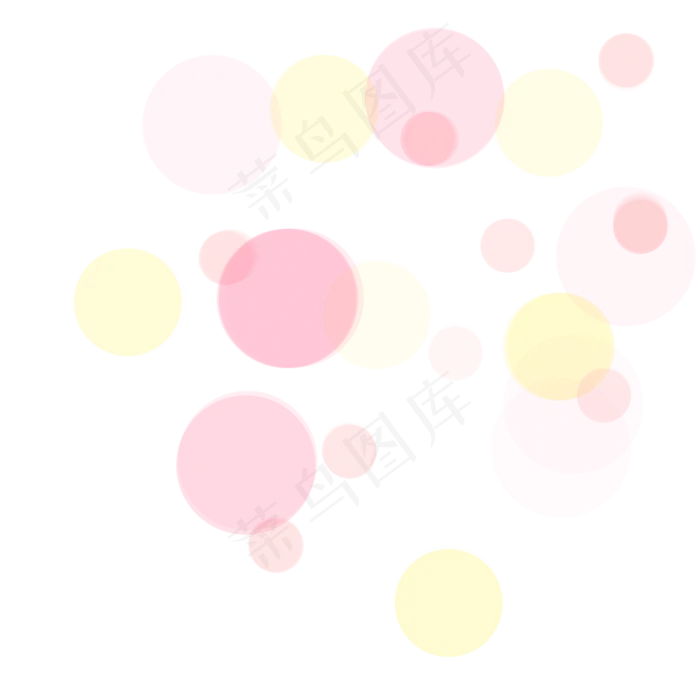 七夕情人节气泡装饰(2000X2000(DPI:300))psd模版下载