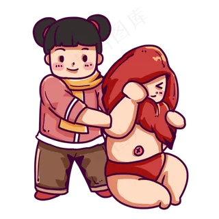 换上新衣服过年