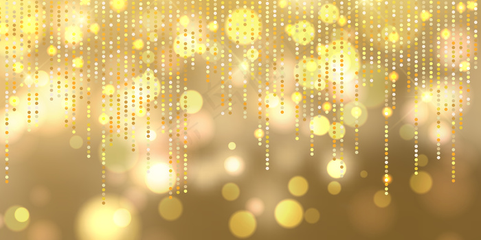 圣诞灯饰横幅banner