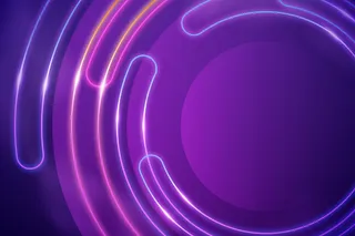 抽象霓虹灯壁纸设计