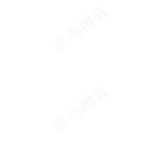 漂浮雪花装饰图案