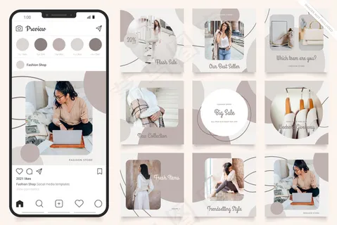 美女模板销售帖子模板