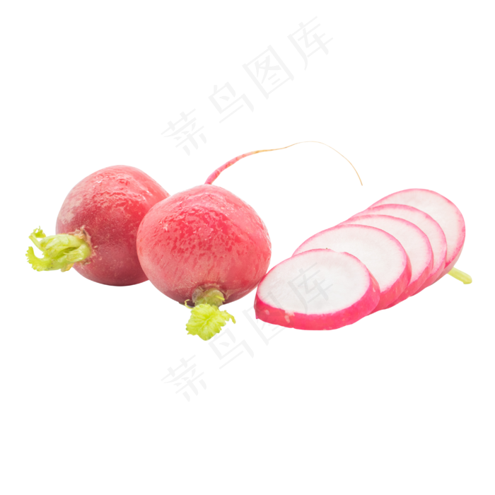切片蔬菜水萝卜(4000*4000px 300 dpi )