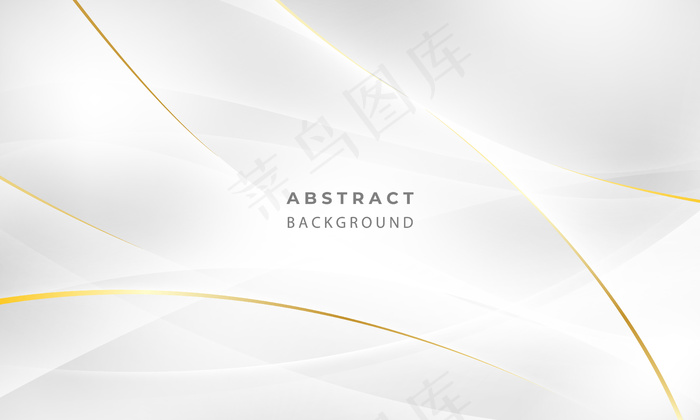 抽象的灰色和金色背景海报与动态波。技术网络插图。