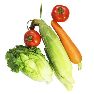 生菜玉米胡萝卜西红柿蔬菜组合 生菜玉米胡萝卜西红柿蔬菜组合