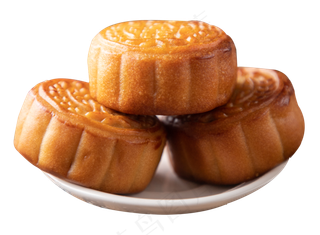 一盘月饼