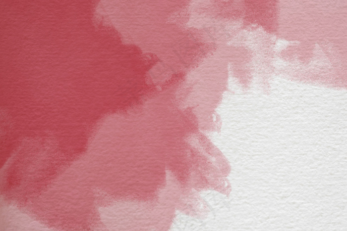 手绘水彩画背景与天空和云彩形状