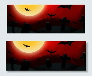 鬼节万圣节banner