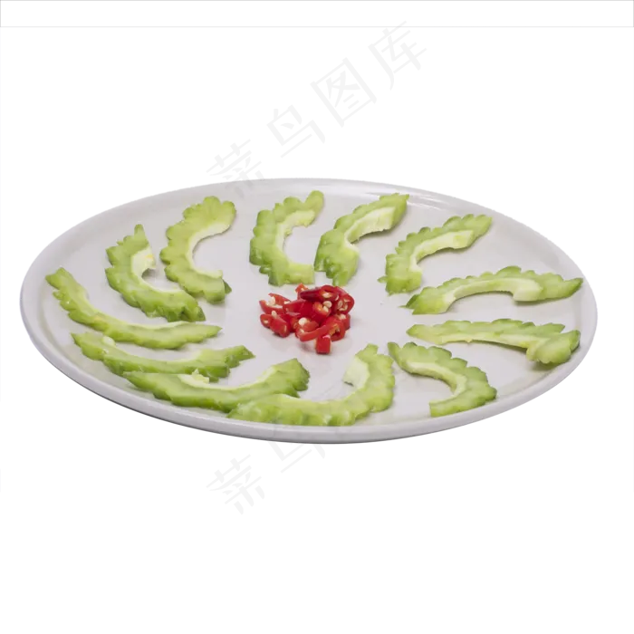 美味苦瓜片(2000*2000px 300 dpi )