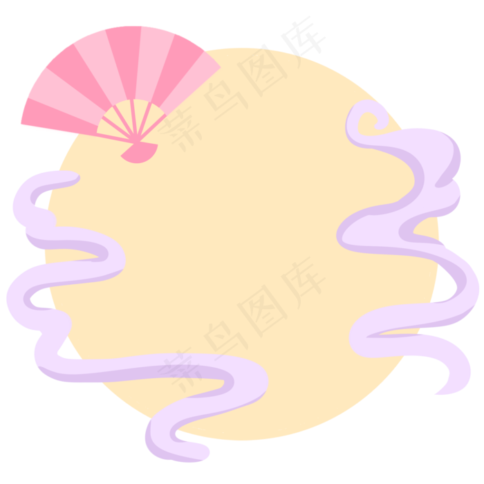 中秋节月圆边框(2000X2000(DPI:300))psd模版下载