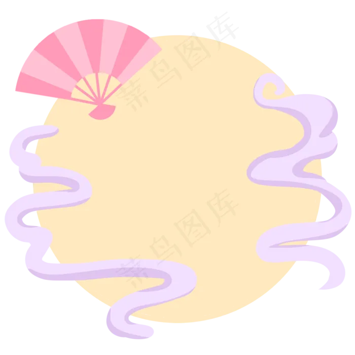 中秋节月圆边框(2000X2000(DPI:300))psd模版下载