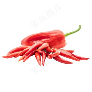红色尖椒菜椒辣椒