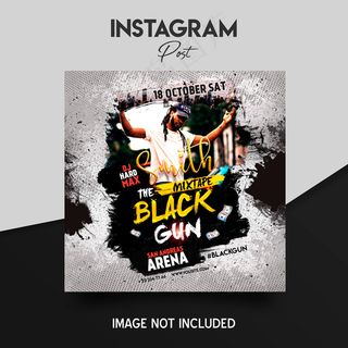 舞蹈音乐节宣传单,DM传单模板