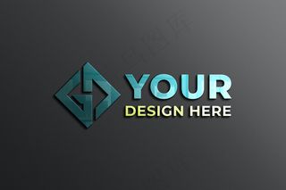 墙壁标志模型样机