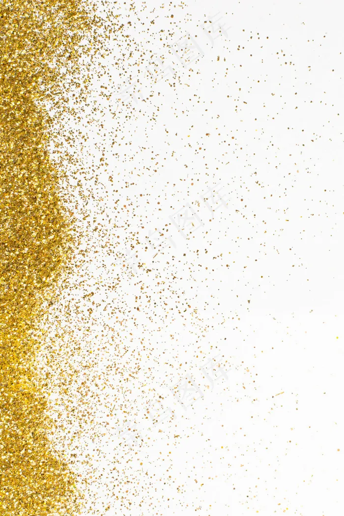 优雅的金色闪光背景概念