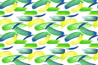 水彩设计笔刷图案