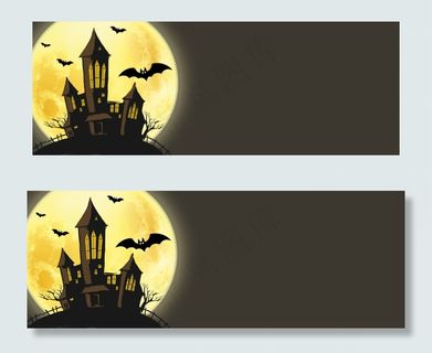 万圣节海报banner