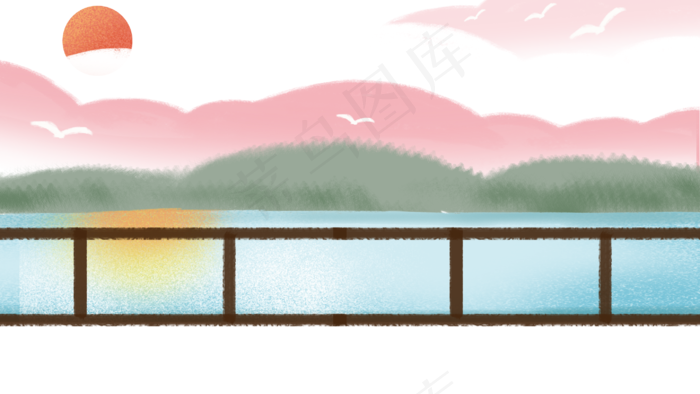 七夕情人节旅行风景(2880X1620(DPI:300))psd模版下载