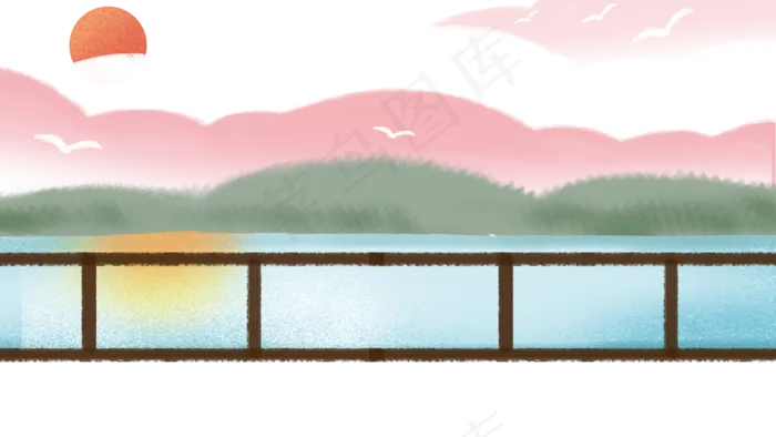 七夕情人节旅行风景(2880X1620(DPI:300))psd模版下载